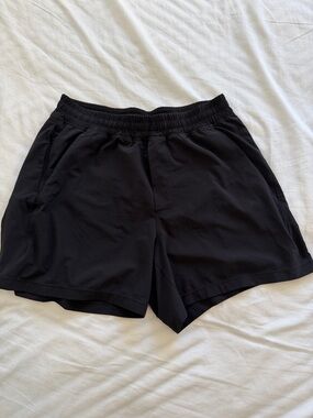 Lululemon Men’s Linerless Gym Shorts, Medium M7BC2S - black